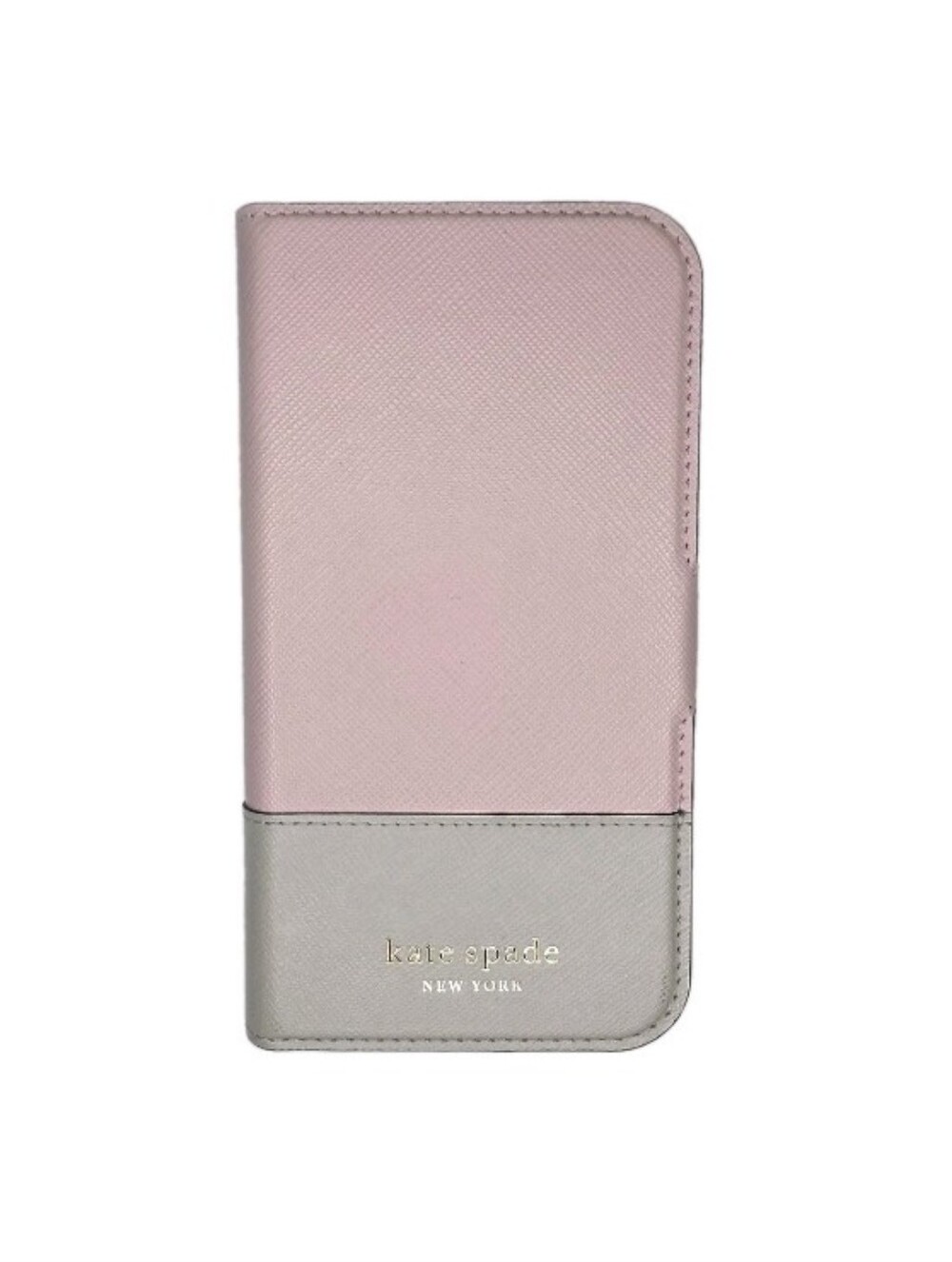 Kate Spade New York Spencer Magnetic Wrap Folio Case New Pink/Tan IPhone 12